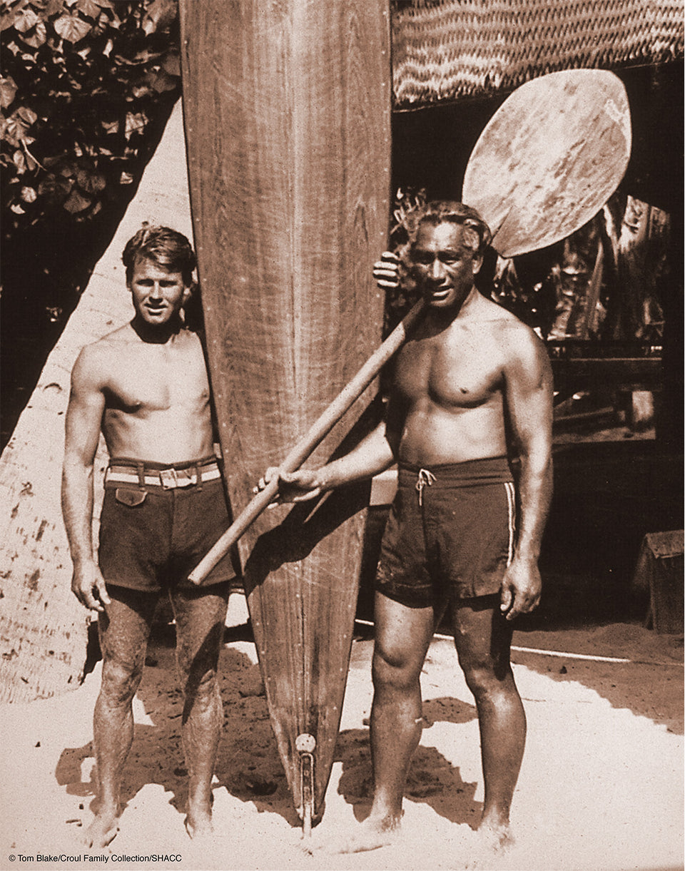 Tom Blake and Duke Kahanamoku